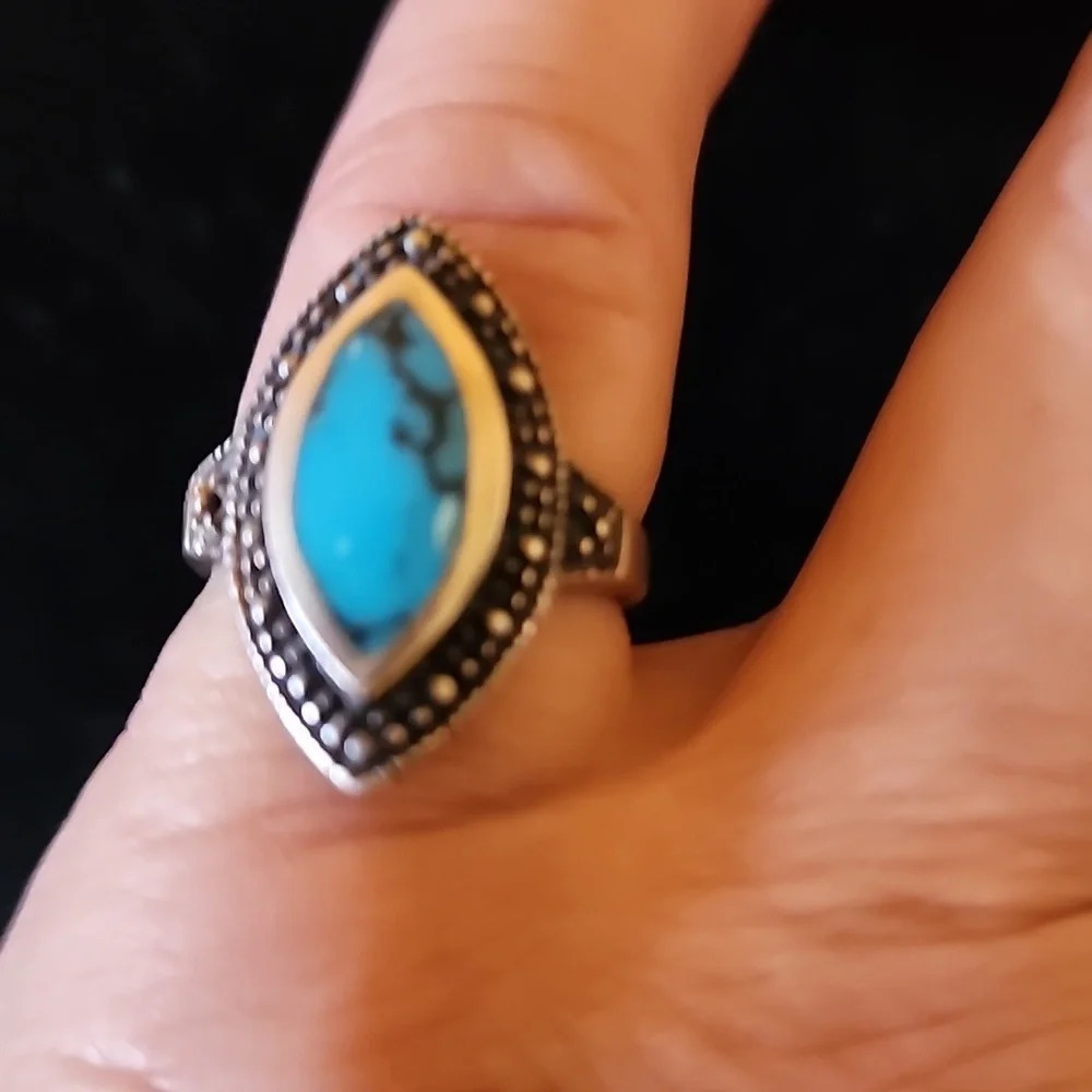 Vintage Sterling silver ring 5